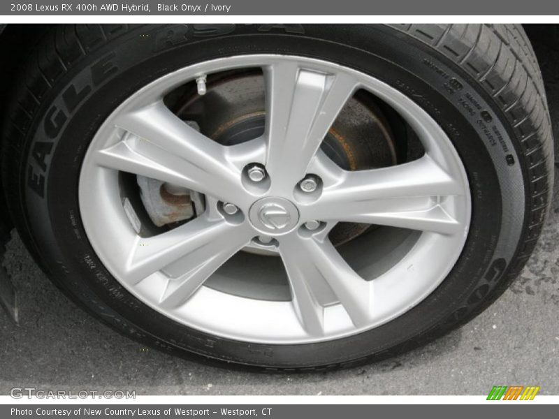 Black Onyx / Ivory 2008 Lexus RX 400h AWD Hybrid