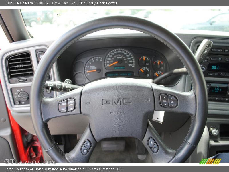 Fire Red / Dark Pewter 2005 GMC Sierra 1500 Z71 Crew Cab 4x4