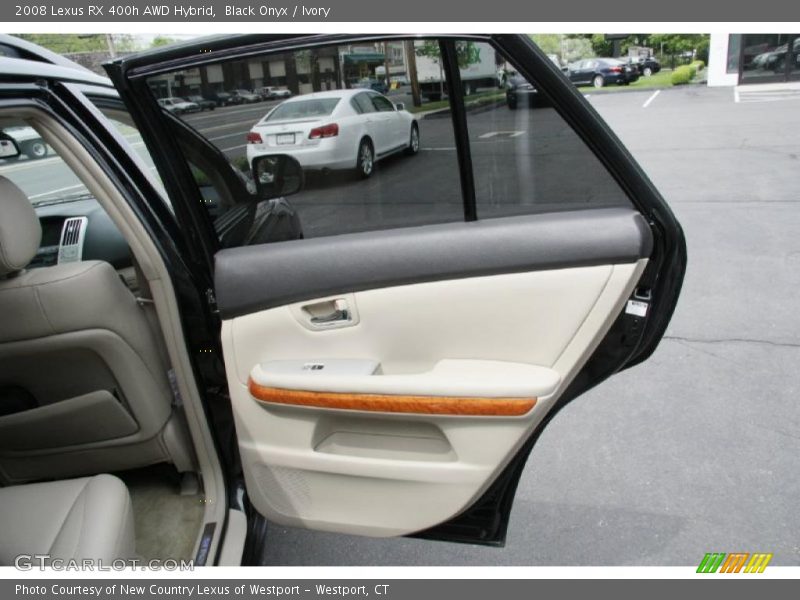Black Onyx / Ivory 2008 Lexus RX 400h AWD Hybrid