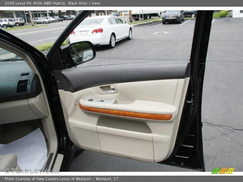 Black Onyx / Ivory 2008 Lexus RX 400h AWD Hybrid