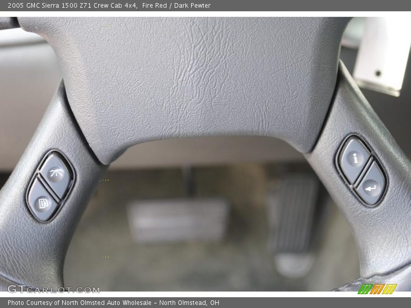 Fire Red / Dark Pewter 2005 GMC Sierra 1500 Z71 Crew Cab 4x4