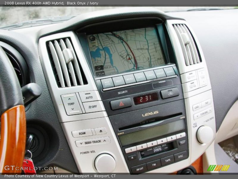 Black Onyx / Ivory 2008 Lexus RX 400h AWD Hybrid