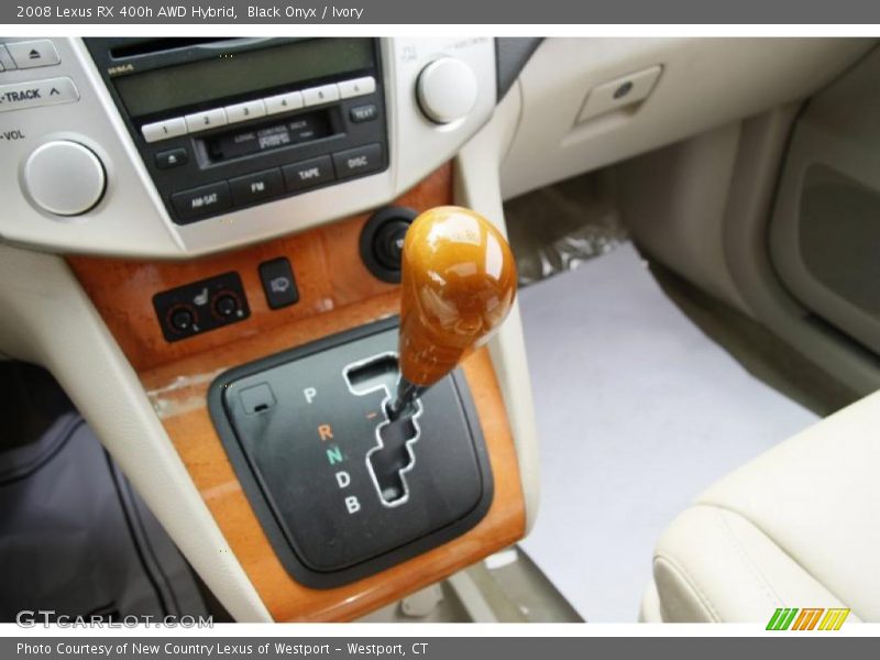 Black Onyx / Ivory 2008 Lexus RX 400h AWD Hybrid