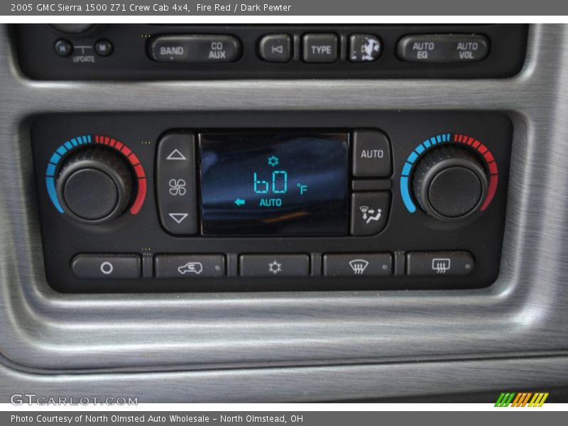 Fire Red / Dark Pewter 2005 GMC Sierra 1500 Z71 Crew Cab 4x4
