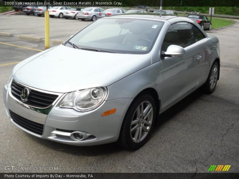 Silver Essence Metallic / Moonrock Gray 2008 Volkswagen Eos Lux