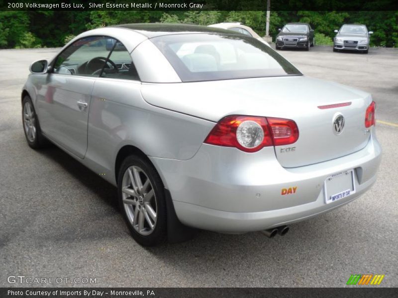 Silver Essence Metallic / Moonrock Gray 2008 Volkswagen Eos Lux
