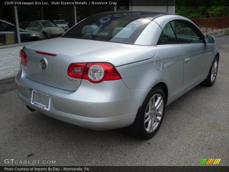 Silver Essence Metallic / Moonrock Gray 2008 Volkswagen Eos Lux