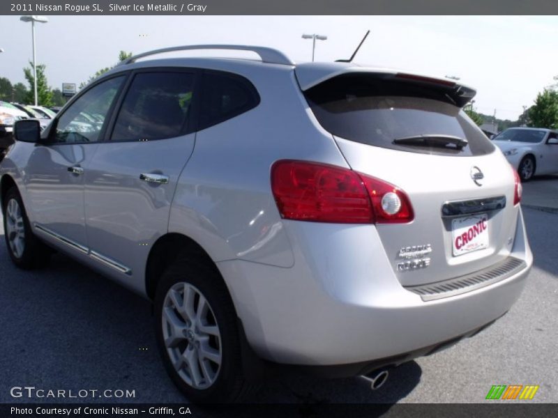 Silver Ice Metallic / Gray 2011 Nissan Rogue SL