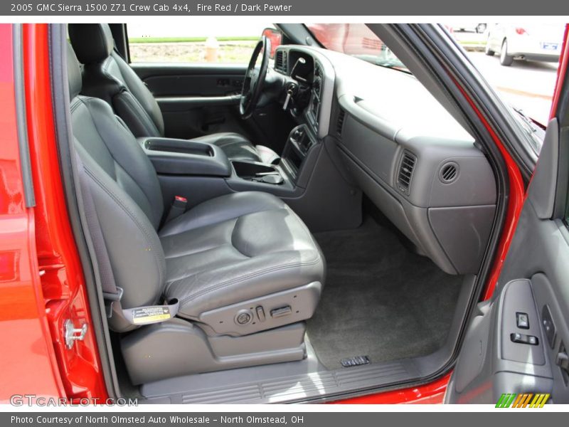Fire Red / Dark Pewter 2005 GMC Sierra 1500 Z71 Crew Cab 4x4