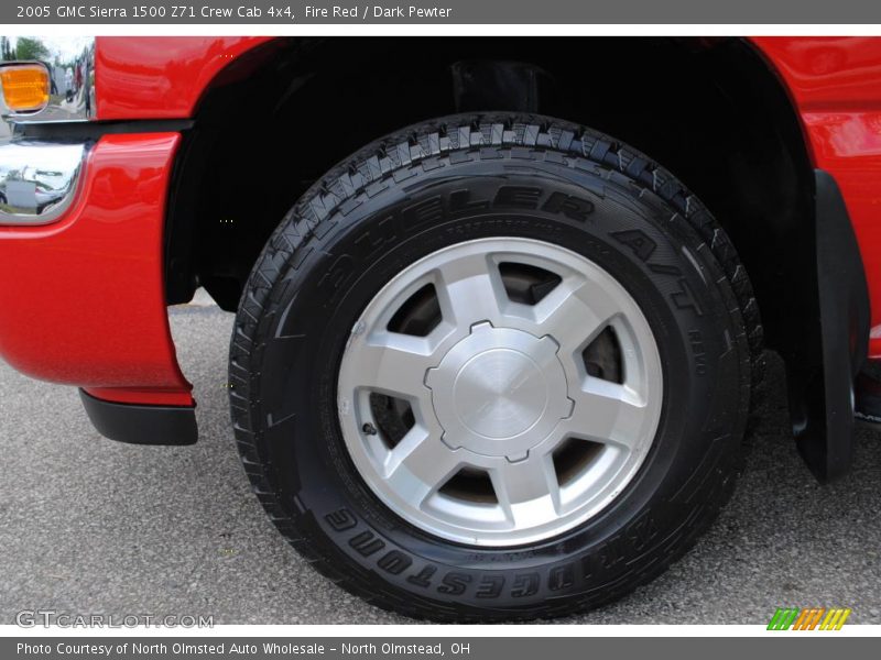 Fire Red / Dark Pewter 2005 GMC Sierra 1500 Z71 Crew Cab 4x4