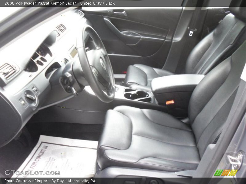 United Gray / Black 2008 Volkswagen Passat Komfort Sedan