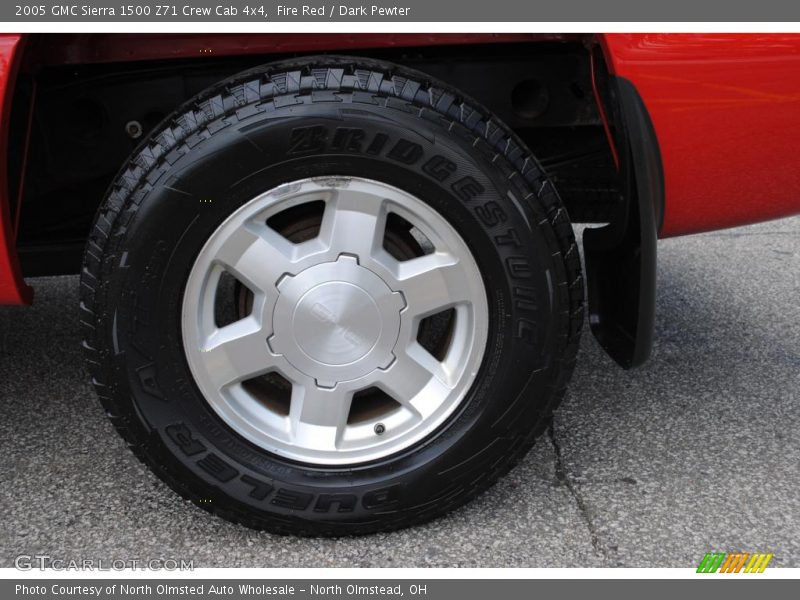 Fire Red / Dark Pewter 2005 GMC Sierra 1500 Z71 Crew Cab 4x4