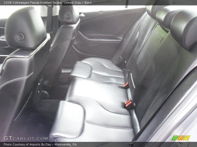 United Gray / Black 2008 Volkswagen Passat Komfort Sedan