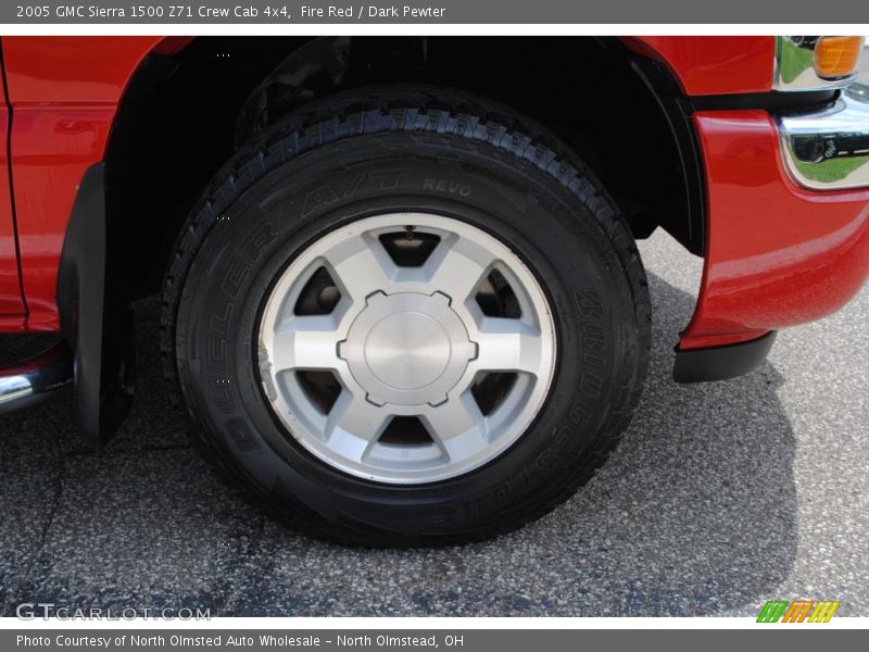 Fire Red / Dark Pewter 2005 GMC Sierra 1500 Z71 Crew Cab 4x4