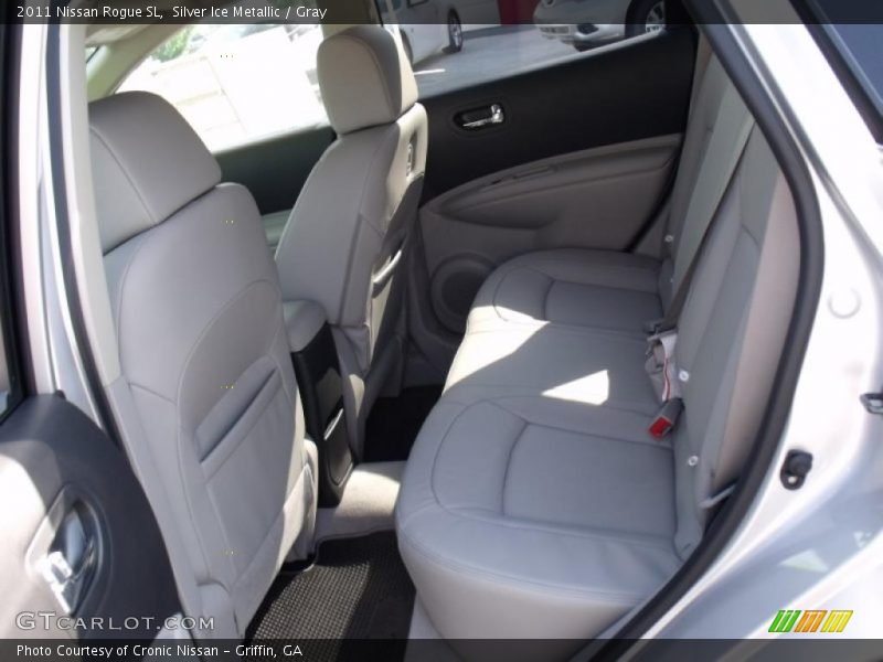 Silver Ice Metallic / Gray 2011 Nissan Rogue SL