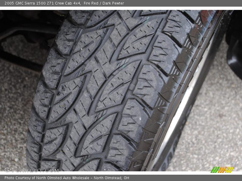 Fire Red / Dark Pewter 2005 GMC Sierra 1500 Z71 Crew Cab 4x4