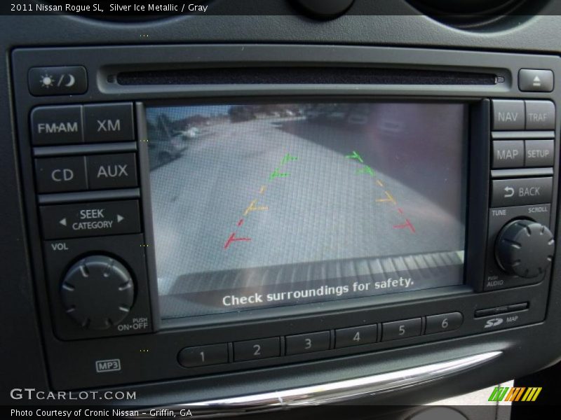 Silver Ice Metallic / Gray 2011 Nissan Rogue SL