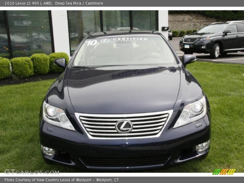 Deep Sea Mica / Cashmere 2010 Lexus LS 460 L AWD