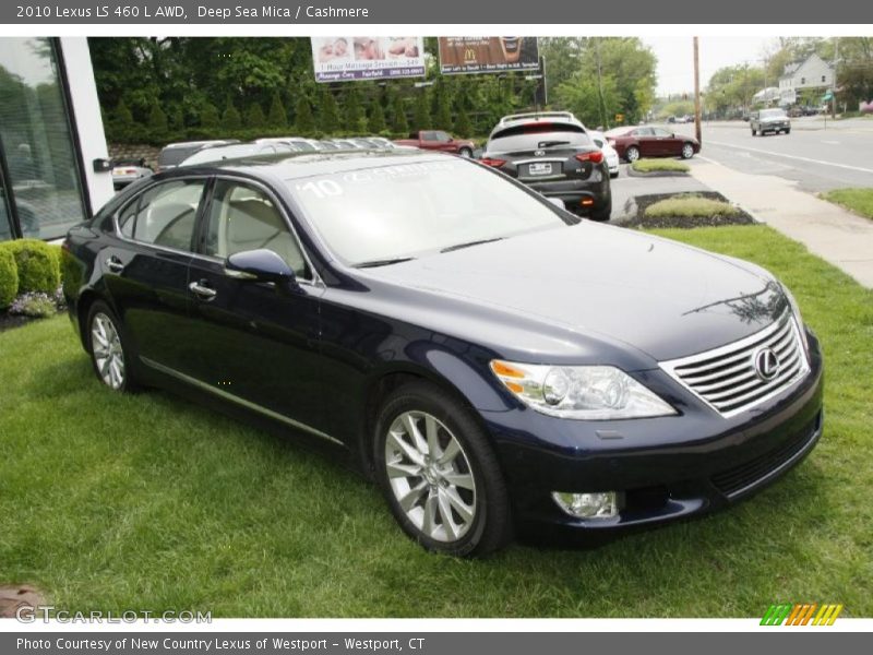 Front 3/4 View of 2010 LS 460 L AWD