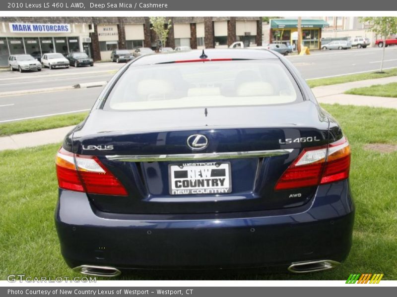 Deep Sea Mica / Cashmere 2010 Lexus LS 460 L AWD