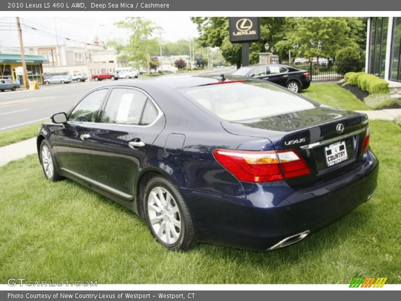 Deep Sea Mica / Cashmere 2010 Lexus LS 460 L AWD