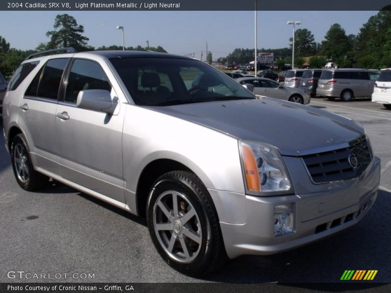 Light Platinum Metallic / Light Neutral 2004 Cadillac SRX V8