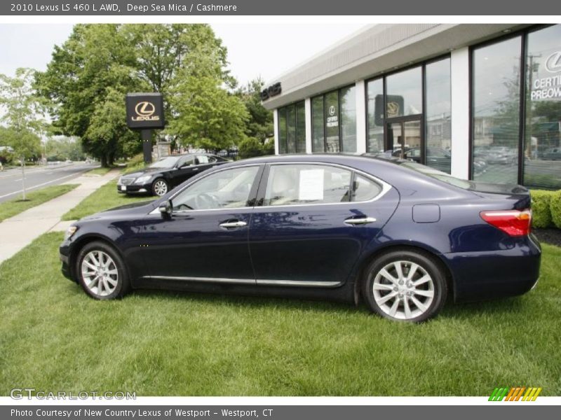 Deep Sea Mica / Cashmere 2010 Lexus LS 460 L AWD