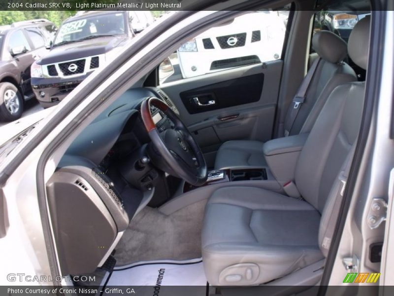 Light Platinum Metallic / Light Neutral 2004 Cadillac SRX V8