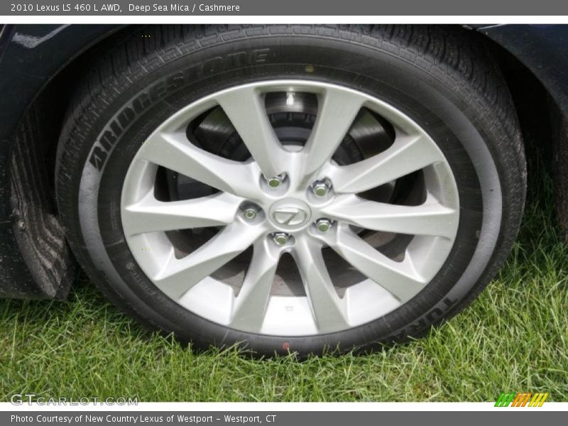 Deep Sea Mica / Cashmere 2010 Lexus LS 460 L AWD