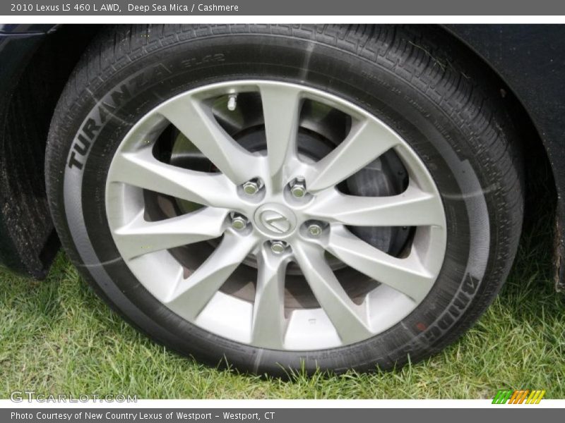 Deep Sea Mica / Cashmere 2010 Lexus LS 460 L AWD