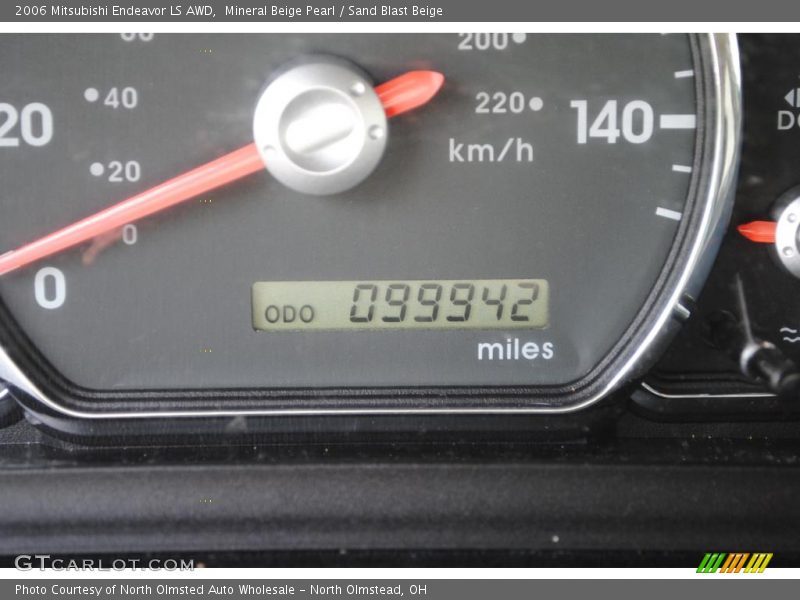 Mineral Beige Pearl / Sand Blast Beige 2006 Mitsubishi Endeavor LS AWD