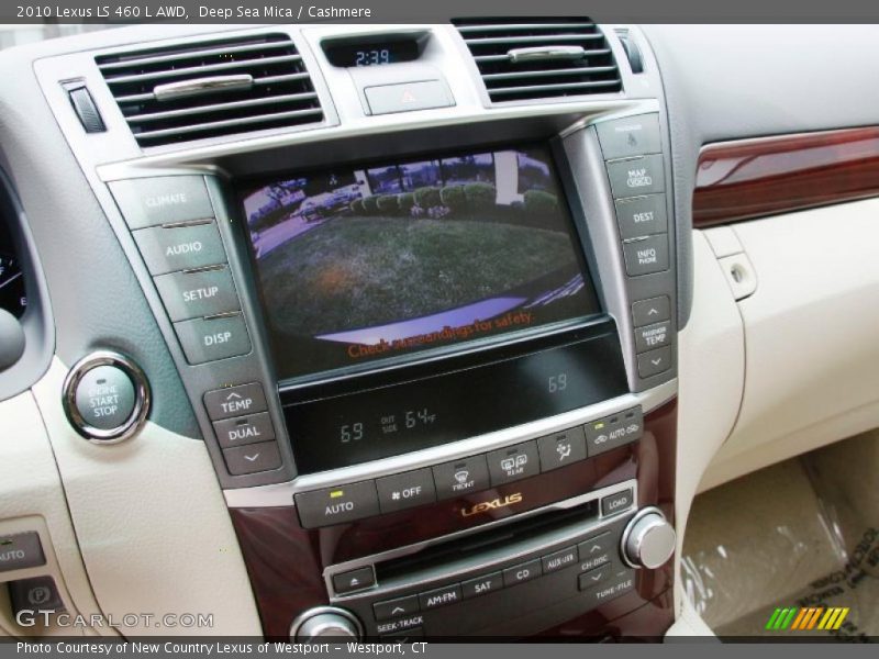 Deep Sea Mica / Cashmere 2010 Lexus LS 460 L AWD