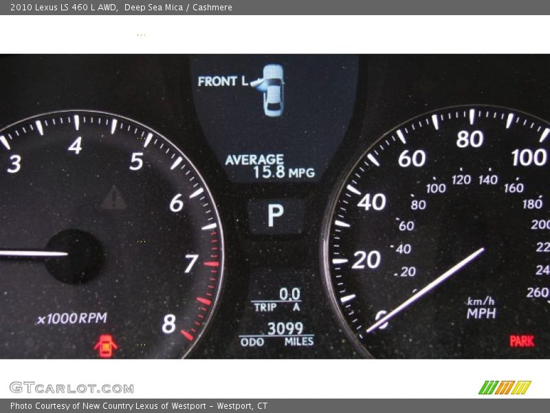 Deep Sea Mica / Cashmere 2010 Lexus LS 460 L AWD