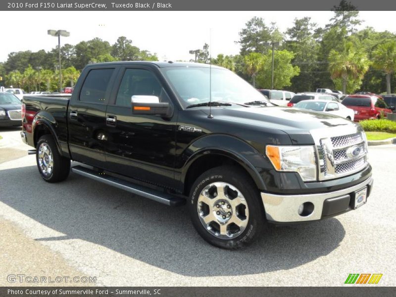 Tuxedo Black / Black 2010 Ford F150 Lariat SuperCrew