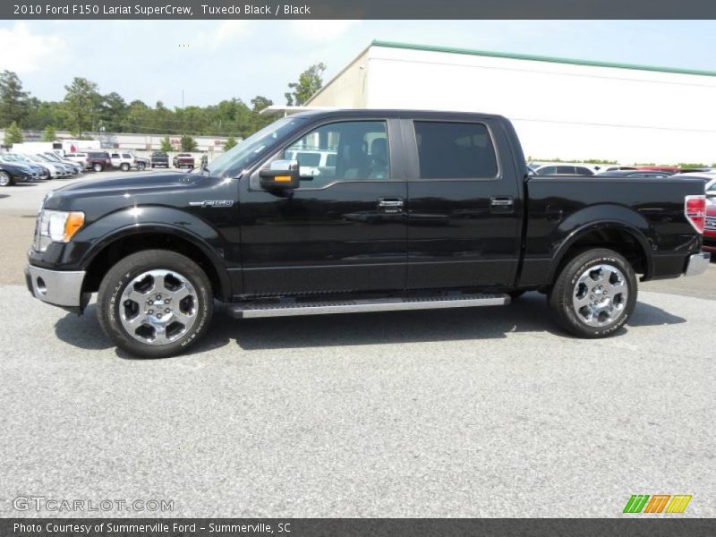 Tuxedo Black / Black 2010 Ford F150 Lariat SuperCrew