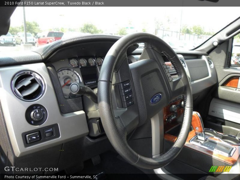 Tuxedo Black / Black 2010 Ford F150 Lariat SuperCrew