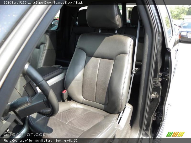 Tuxedo Black / Black 2010 Ford F150 Lariat SuperCrew