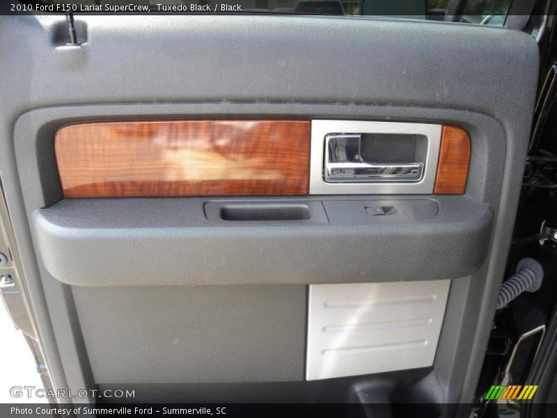 Tuxedo Black / Black 2010 Ford F150 Lariat SuperCrew