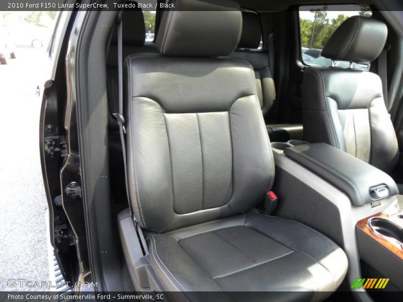 Tuxedo Black / Black 2010 Ford F150 Lariat SuperCrew