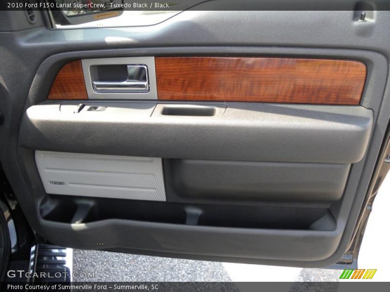 Tuxedo Black / Black 2010 Ford F150 Lariat SuperCrew