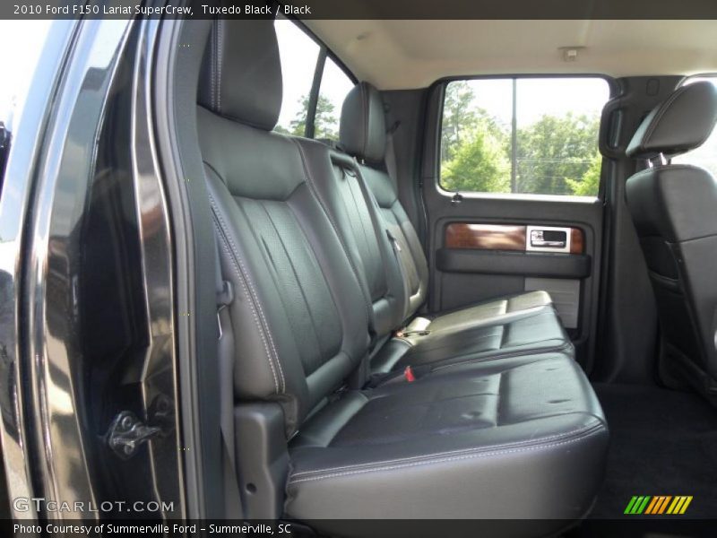 Tuxedo Black / Black 2010 Ford F150 Lariat SuperCrew