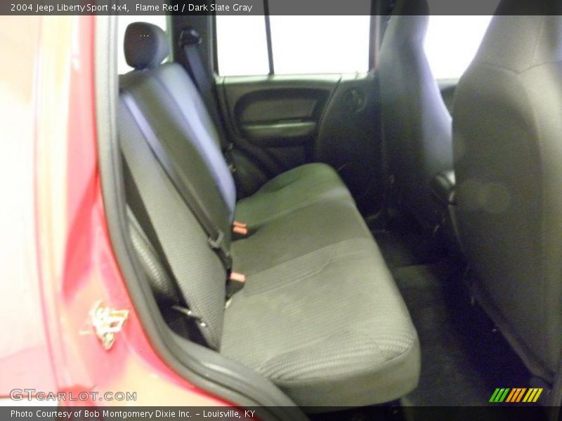 Flame Red / Dark Slate Gray 2004 Jeep Liberty Sport 4x4