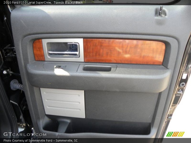 Tuxedo Black / Black 2010 Ford F150 Lariat SuperCrew