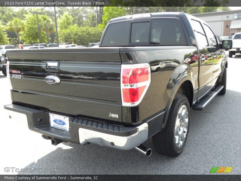 Tuxedo Black / Black 2010 Ford F150 Lariat SuperCrew