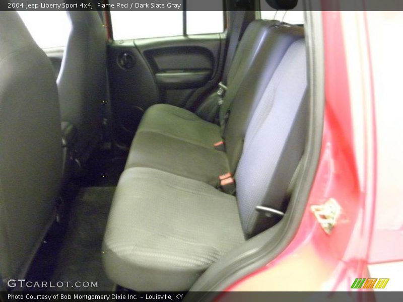 Flame Red / Dark Slate Gray 2004 Jeep Liberty Sport 4x4