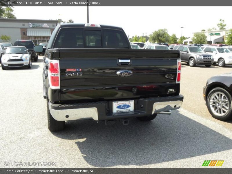 Tuxedo Black / Black 2010 Ford F150 Lariat SuperCrew