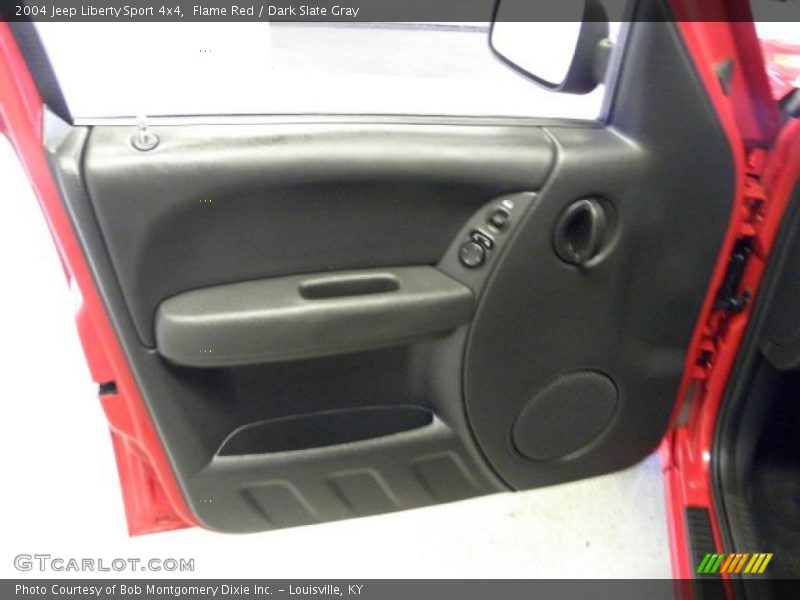 Flame Red / Dark Slate Gray 2004 Jeep Liberty Sport 4x4