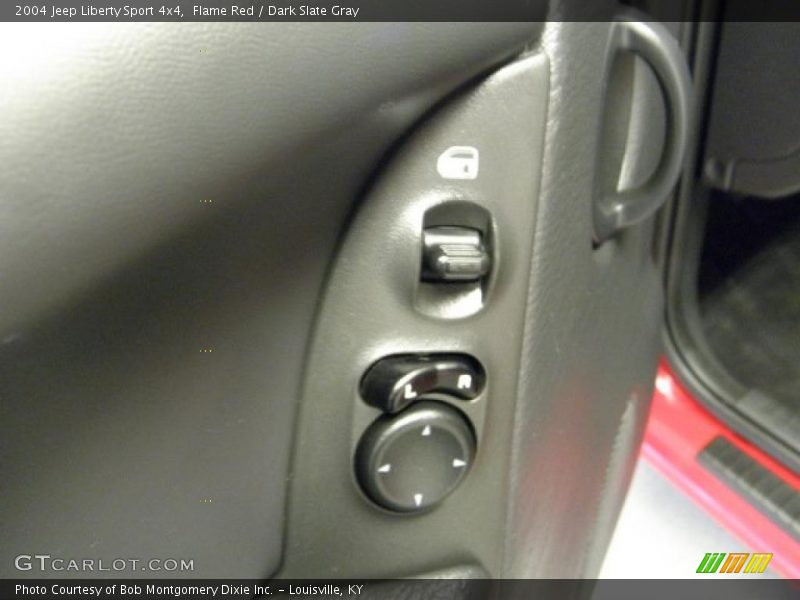 Flame Red / Dark Slate Gray 2004 Jeep Liberty Sport 4x4