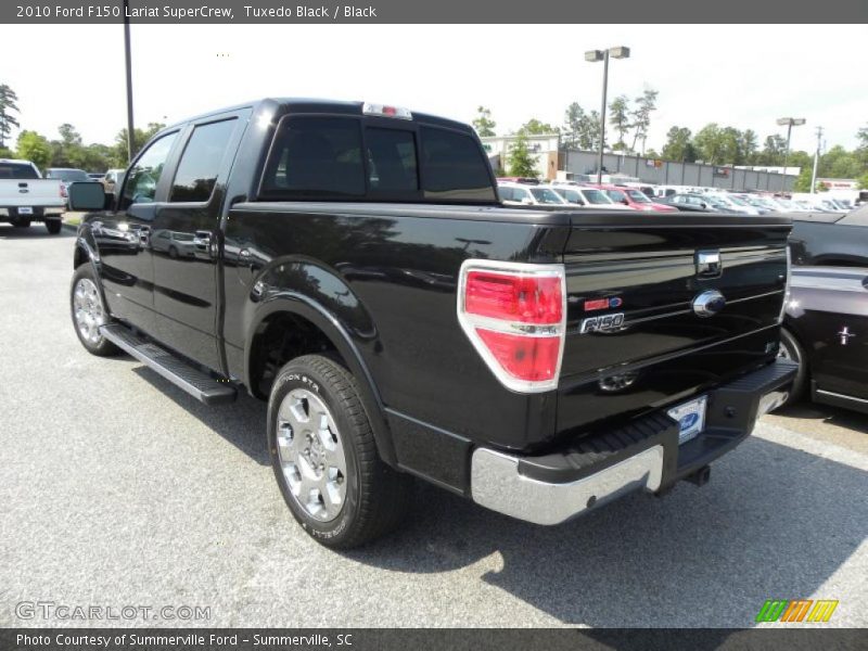 Tuxedo Black / Black 2010 Ford F150 Lariat SuperCrew