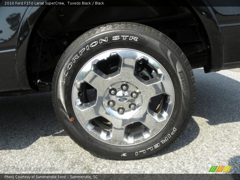 Tuxedo Black / Black 2010 Ford F150 Lariat SuperCrew